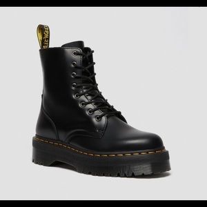 JADON SMOOTH LEATHER PLATFORM BOOTS